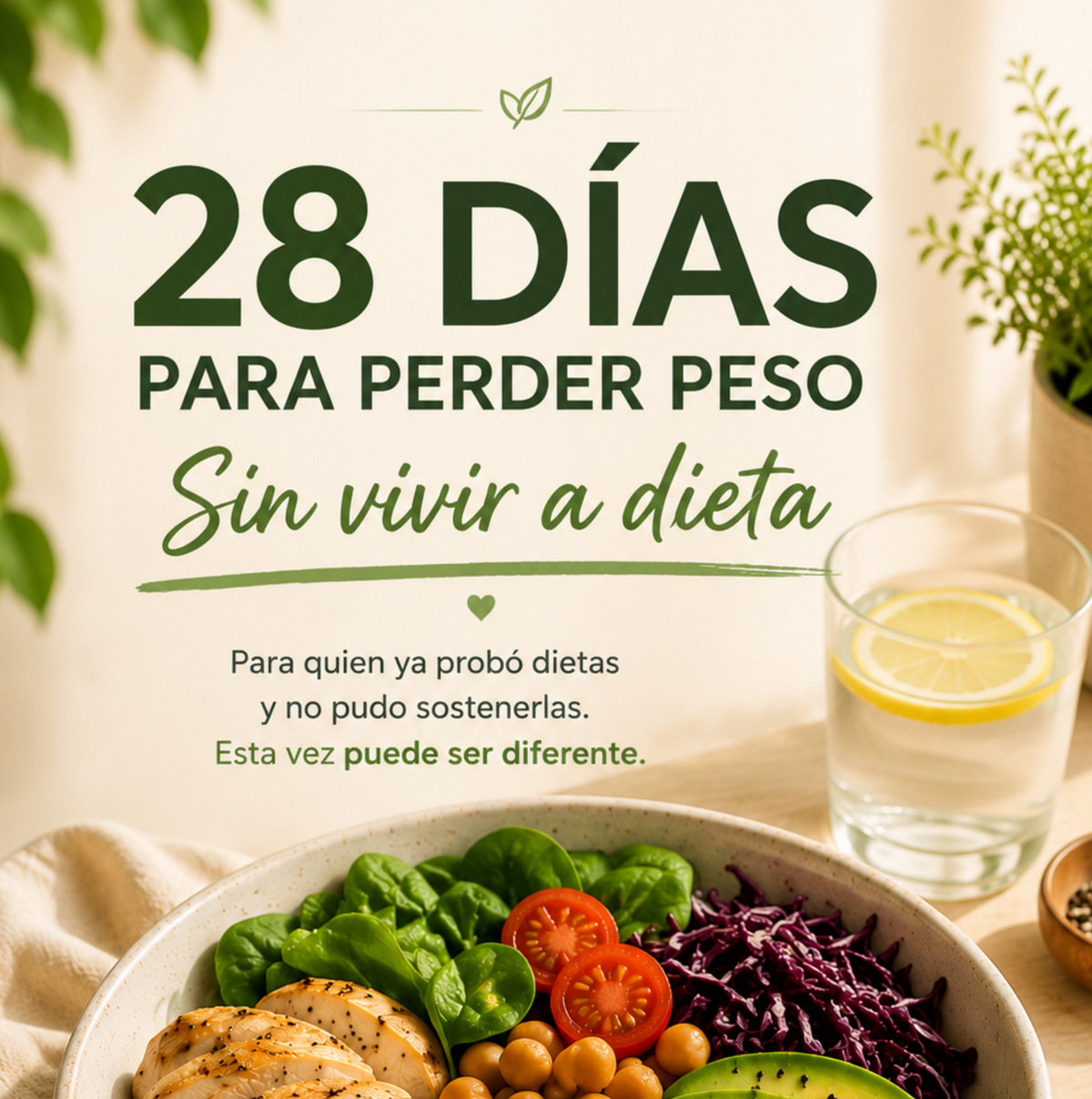28 DÍAS PARA BAJAR DE PESO